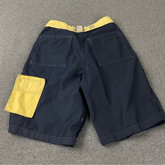 Vintage Navy Blue Quicksilver Casual Cargo Shorts Men’s Size 30 - Picture 8 of 12
